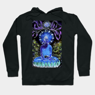 Buddha sitting under a Banyan tree II Hoodie